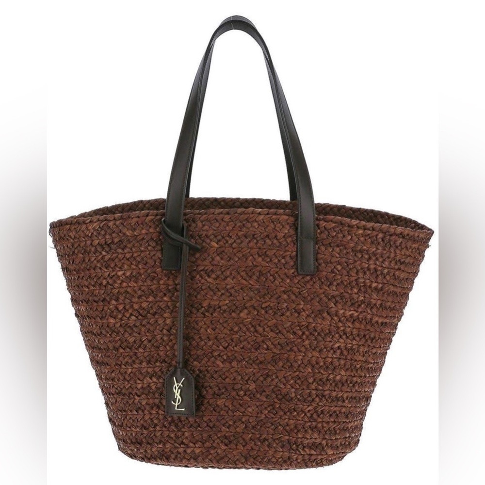 Saint Laurent Raffia Tote